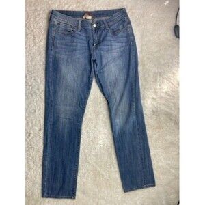 Lucky Brand Size 10 30 Womens Jeans Med Wash Low Rise Straight Stretch